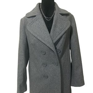 New York & Company Double Breasted Coat
